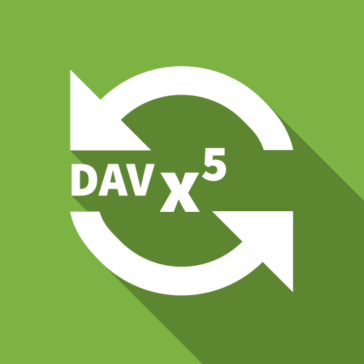 DAVx⁵ – CalDAV CardDAV WebDAV cover